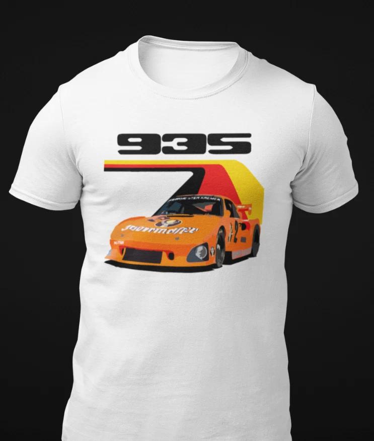 Jagermeister 935 Retro Race Car Short-Sleeve Unisex 100% Cotton T-shirt Mens Tees Top 4XL