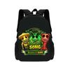 3D-Spiel Tierverwandlung Zoo Anime Rucksack Jungen Cartoon Mochila Atmungsaktiver Rucksack Bedruckter Rucksack Kindergeschenke