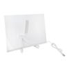 Acrylic Dry Erase Board with Light Clear Desktop Note Memo White Board Notepad Table LED Letter Massage Board with 7