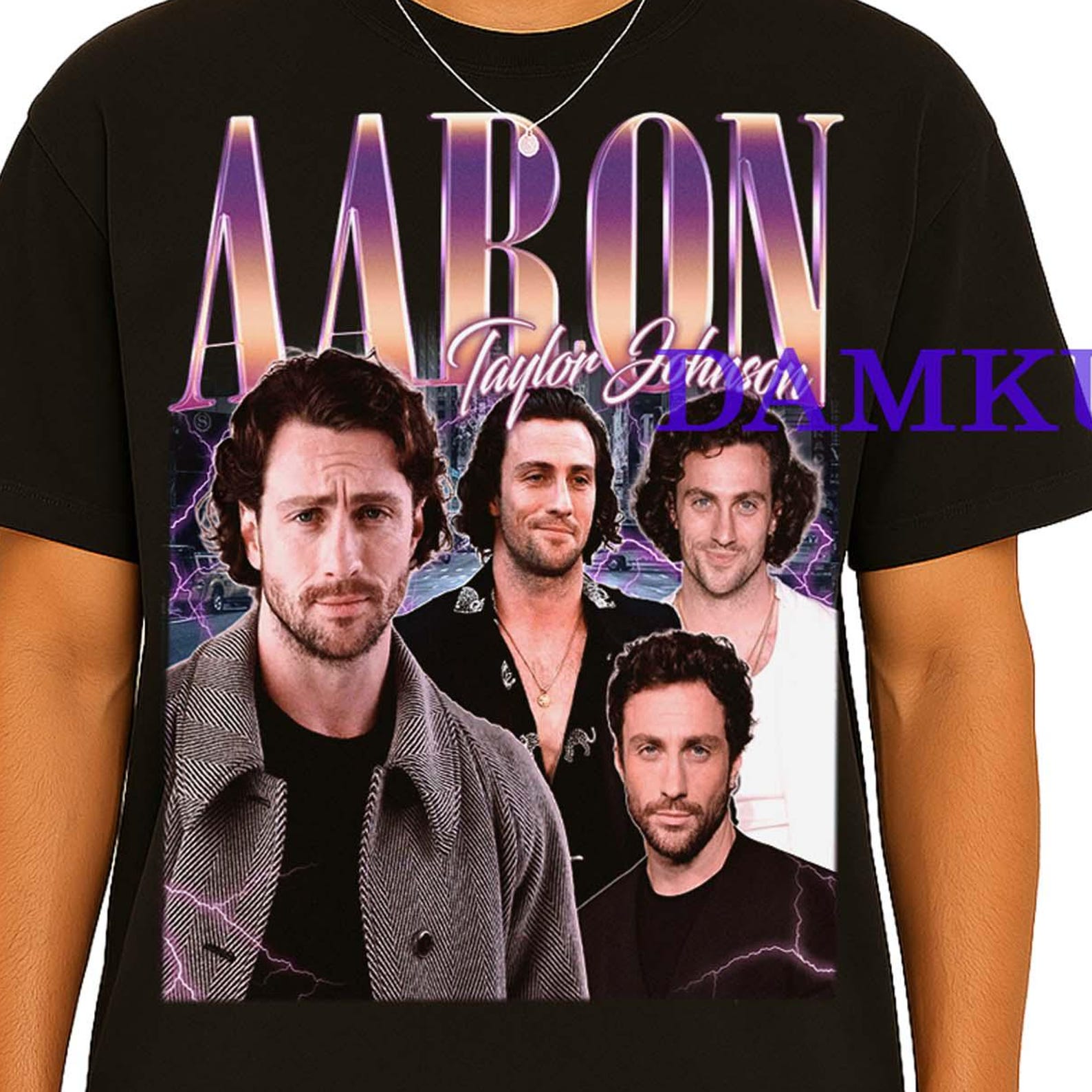 Retro Aaron Taylor Johnson Shirt, Aaron Taylor Johnson Fan Tees, Retro Aaron Taylor Johnson Vintage TShirt, Aaron Taylor Johnson Gift Merch XL