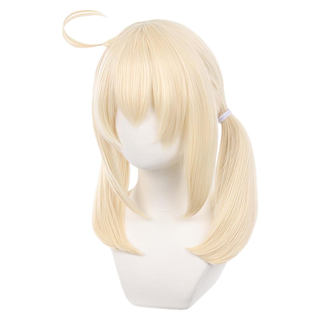 Genshin Impact Clay Wig, Cosplay Wig with Dedicated Net, Heat Resistant, for Events, School Festivals, Cultural Festivals, and Photo Shoots, Mondo