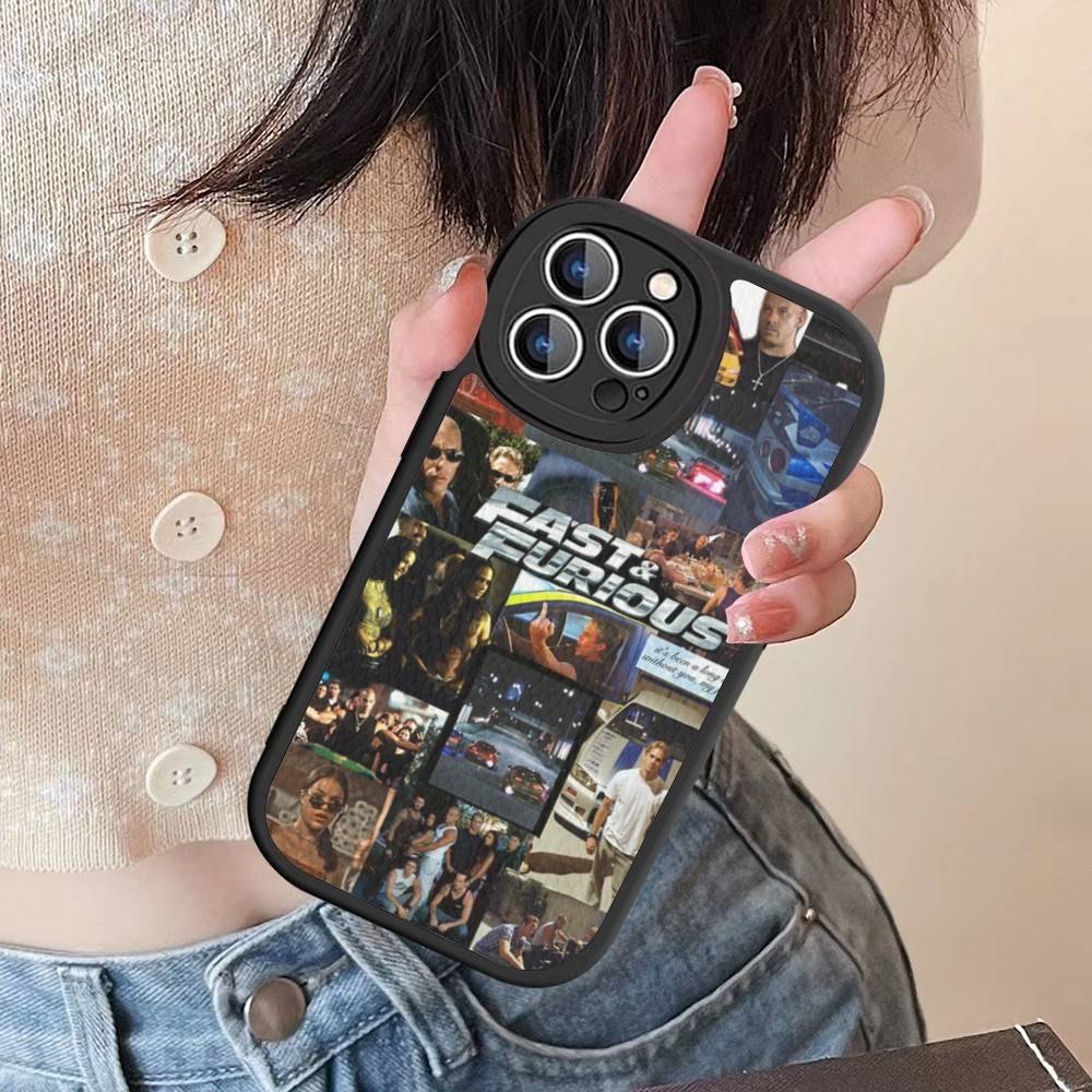 Movie Series Fast F-Furious Phone Cover For IPhone 11 12 13 14 15 16 Pro Max Mini Plus Soft Leather Case