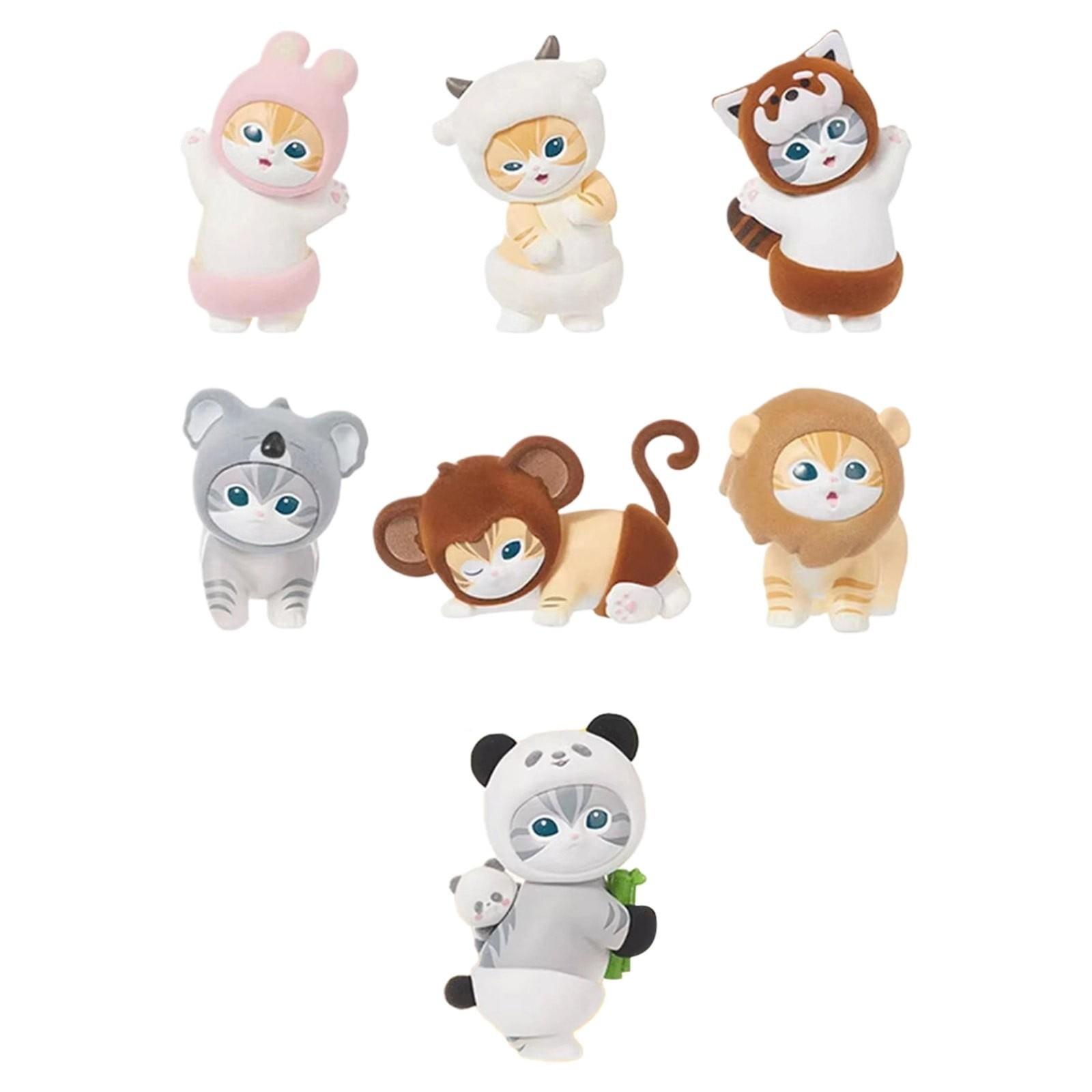 

6 шт. портативная аниме периферийная модель орнамент подарок One Size