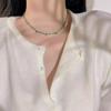 European and American Style Hip-hop Necklace, Women's Double-layer Bead Sweater Chain