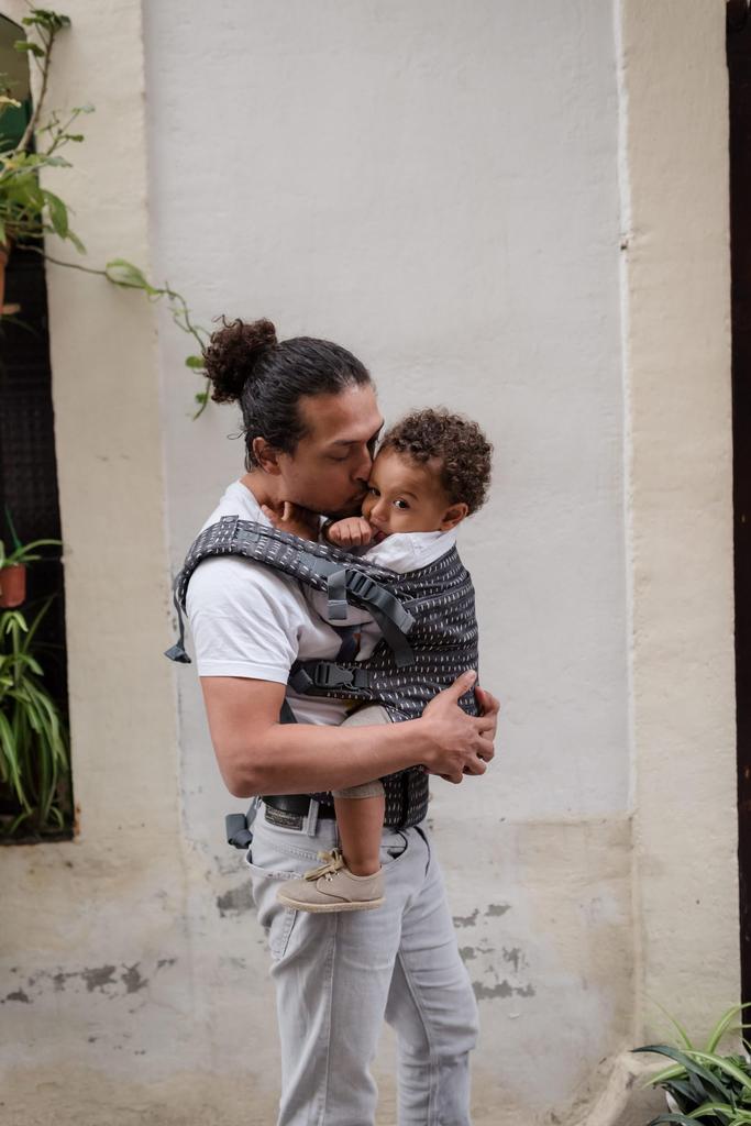 Boba X Baby Carrier Imported from [Officially Japan] (Designer (Denim Rain))