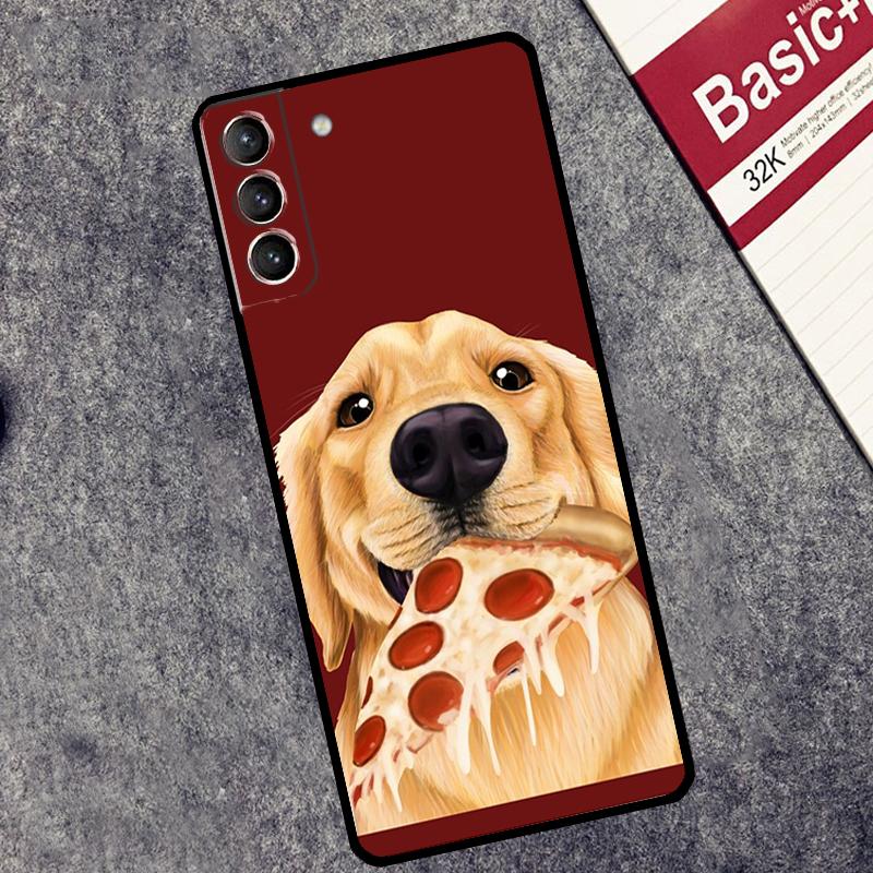 Pizza Food Bacon Cheese Case For Samsung Galaxy S26 S25 S24 Ultra S20 FE S21 S22 S23 Plus S10 S25 FE Cover Couqe