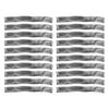 20Pcs Plastic Spiral Binding Coils 32mm Diameter 48 Teeth 4:1 Pitch 280 Sheet Capacity Binding Spirals for Document
