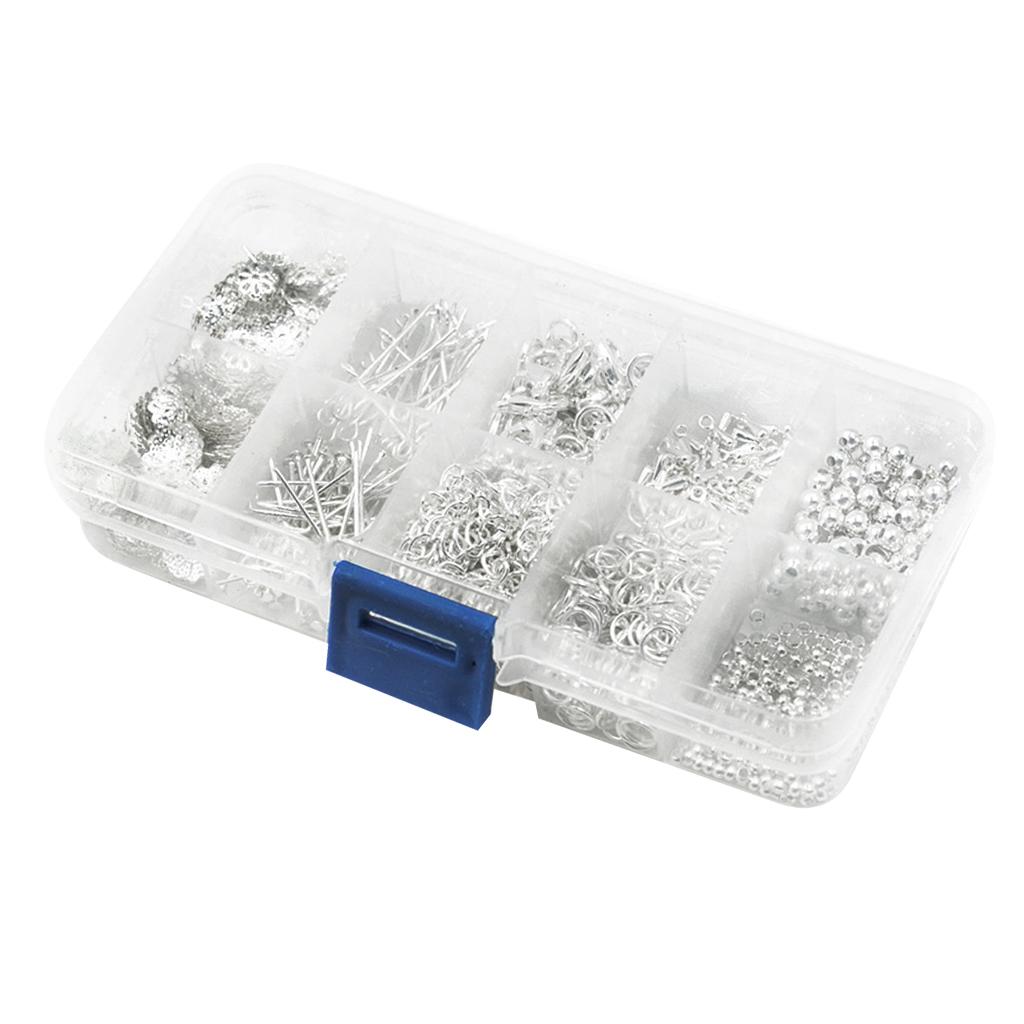 1080pcs/Box Jewelry Making Supplies Lobster Clasp Chain DIY Findings