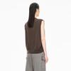 JNBY 100% Wool V-Neck Sleeveless Sweater