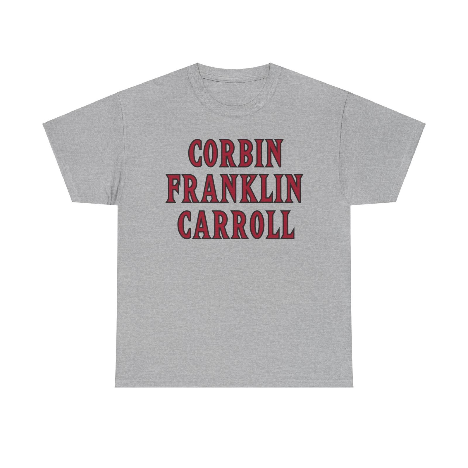 Corbin Franklin Carroll Unisex Heavy Cotton Tee S