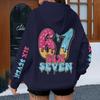 Spring Autumn Ice Cream Style Six Seven Kids Hoodies Boys Number 67 Print Cartoon Streetwear Fun Six Seven Girl Hoody