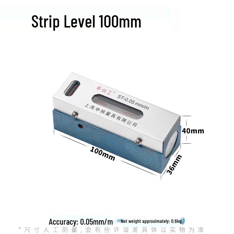 High-Precision 0.02mm Measuring Tool Fitter Level Ruler