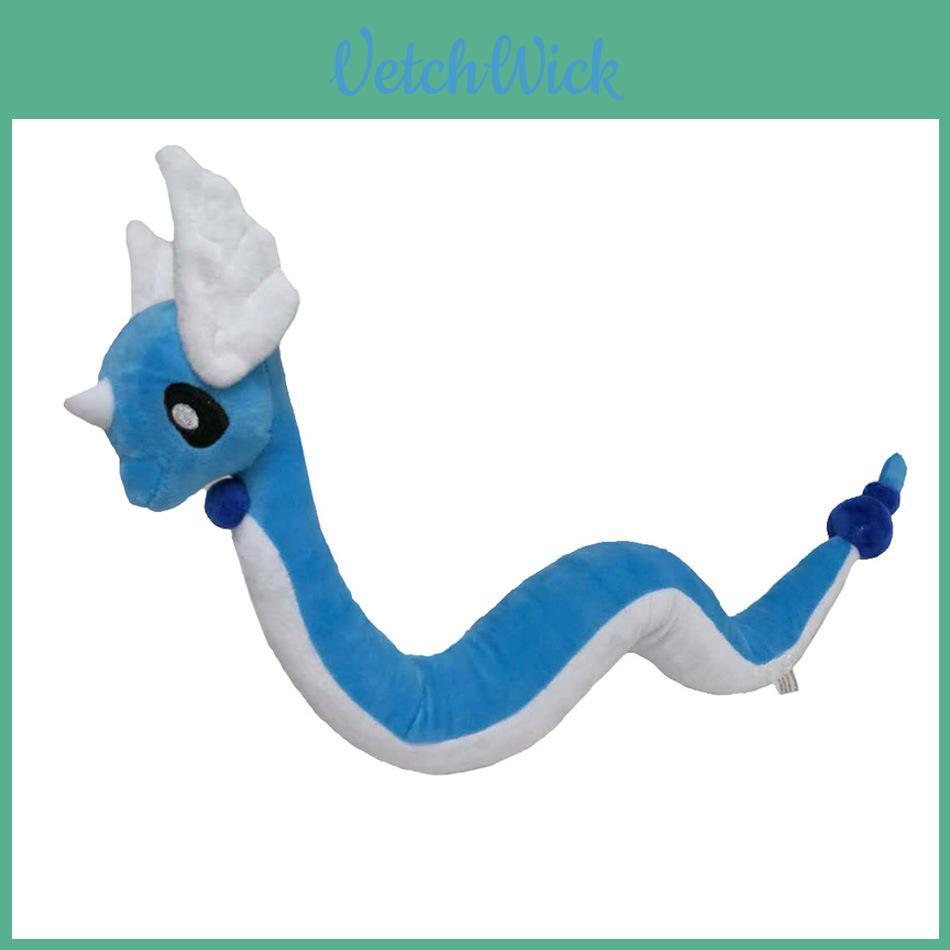 27-inch Pokemon Go Dragonair Stuffed Plush Doll Featuring Soft Durable Materials For Kids