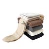 Kids' Winter Plus Velvet Thickened Knit Tights with Bow - Combed Cotton Cable Knit