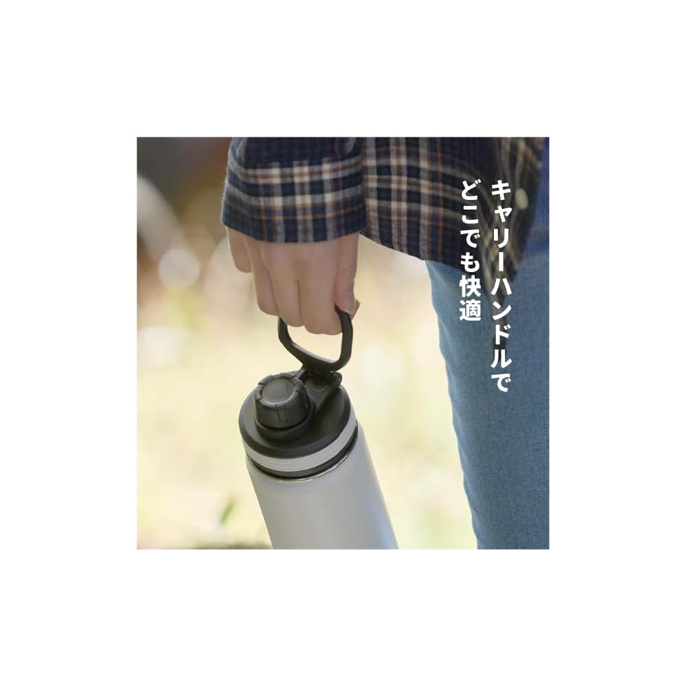 [TAKEYA Official] Thermoflask Lite 117L (1170ml) Ice Green - Insulated Water Bottle, Direct Drink