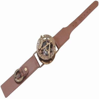 Wrist Band Wrist Watch Sundial Compass Wrist Sundial Stempunk Watch