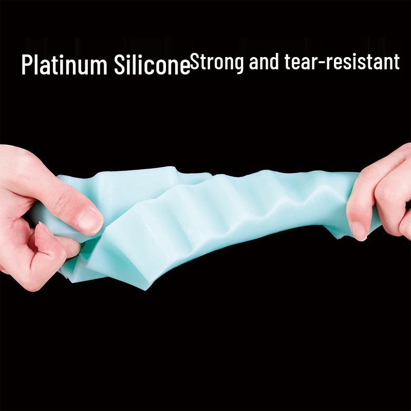 Crocodile-Shaped Silicone Ice Cube Tray for Whiskey – Large, Food-Grade, Cartoon Design