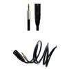 1/8 Inch 3.5mm to XLR Cable Male to Male (XLR to 3.5mm Cable, XLR to 1/8 Cable, 1/8 to XLR Cable)
