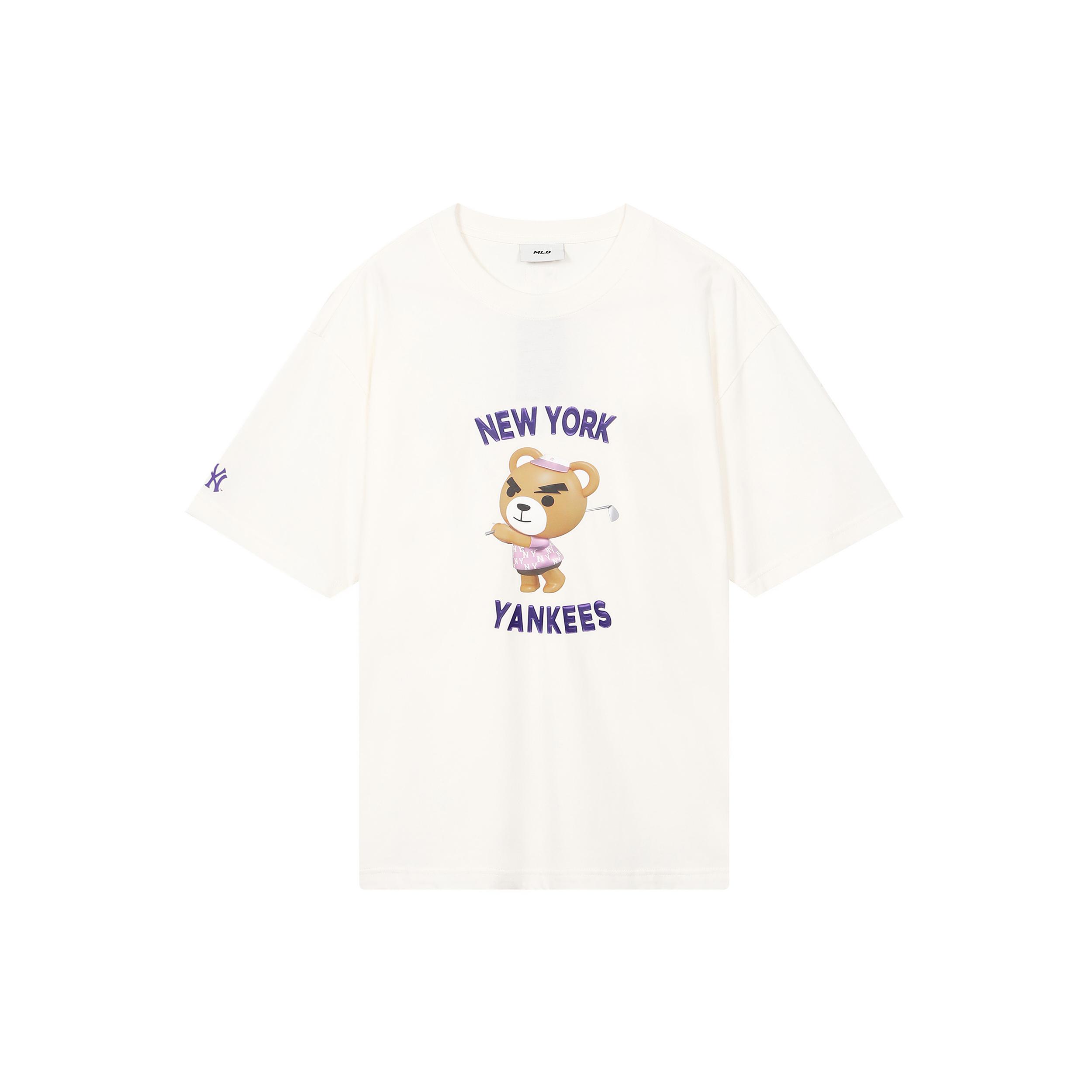 

New MLB New York Yankees T Shirts Unisex White 3ATSE0234-50CRS XL