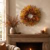 Couronne Artificielle avec Feuilles pour Décoration Intérieure