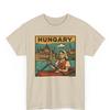 Ungarn Retro Comic T-Shirt: Vintage Budapest Grafik-T-Shirt