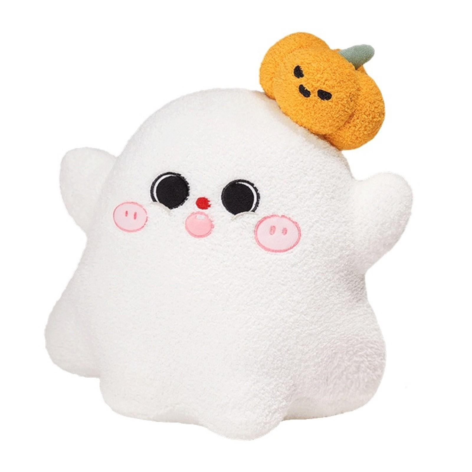 Halloween Pumpkin Pillow Ghosts Doll Little Ghosts Doll Creative Plush Toy One Size