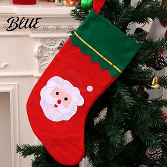 Decorative Wall Pendants Christmas Stockings for Holiday Decoration Large Non-woven Fabric Hanging Socks with Festive Santa Seasonal Gift Packaging