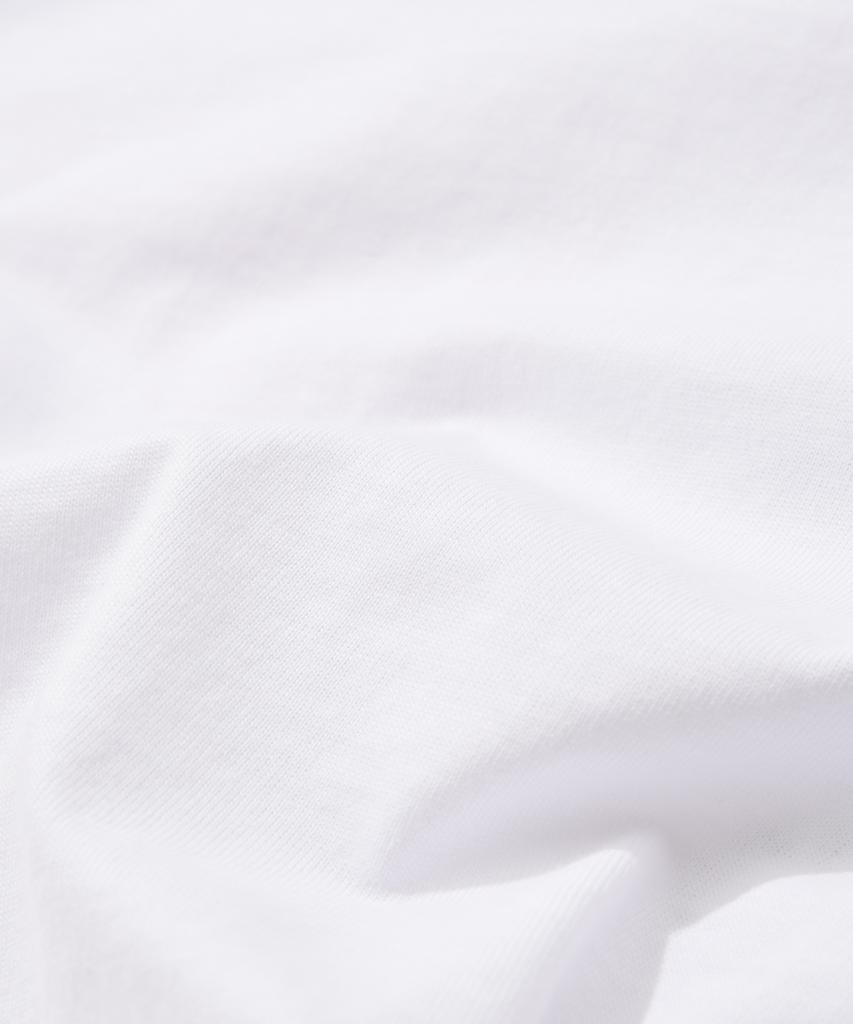 FALLETT Self-Love Crop Short Sleeve Tee White