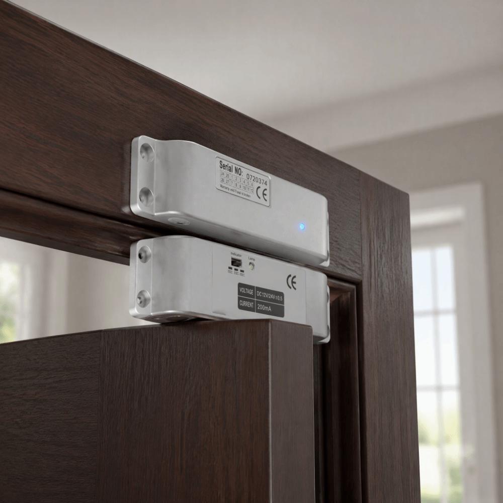 Secure Electronic Bolt Door Lock High Security NC Mode Electric Lock Wooden Doors
