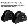Front Cab Isolator Mount 1859922000 Cab Isolator Mount Brackets 18-59922-000 CM46-61922 Replacement for  2008-2017