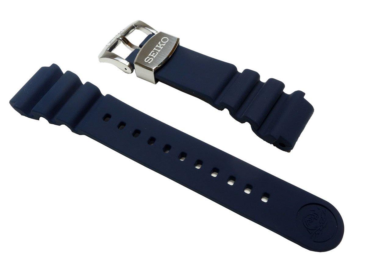 

[Seiko] SEIKO PROSPEX SRPA83K 22mm Genuine Silicone Rubber Belt Navy R02Y012J0
