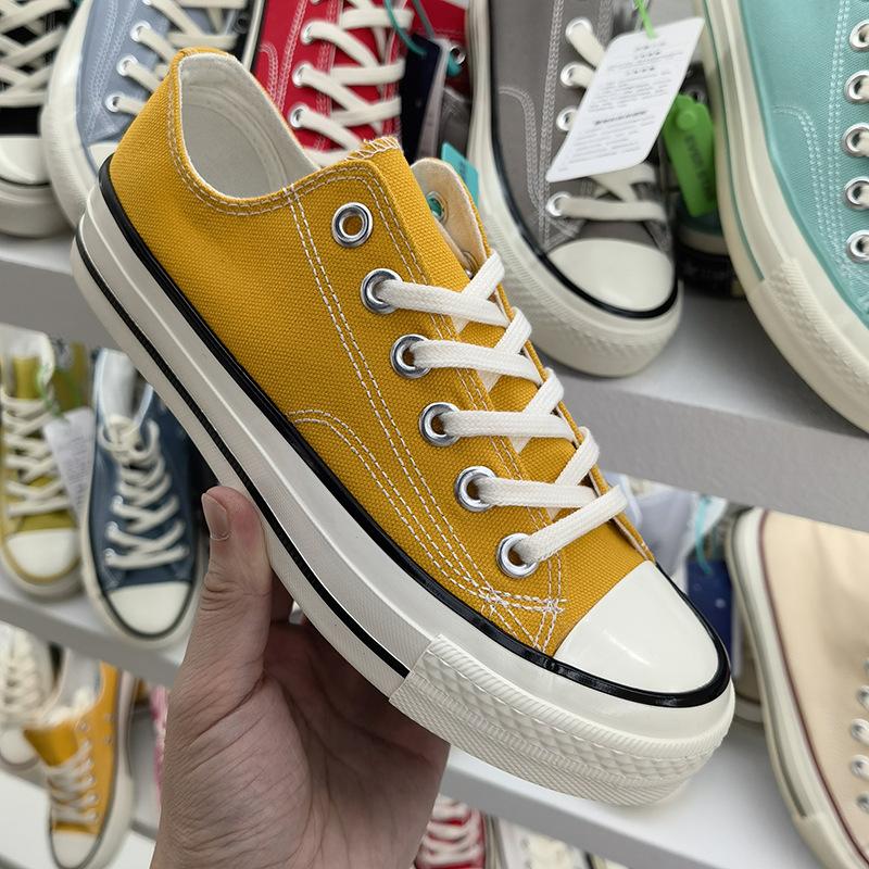 Summer Classic Low-top Retro Canvas Shoes Female Korean Version Harajuku Street Shooting Tide Student