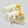 Mesh little white shoes breathable board shoes thick sole round head student casual shoes single shoes