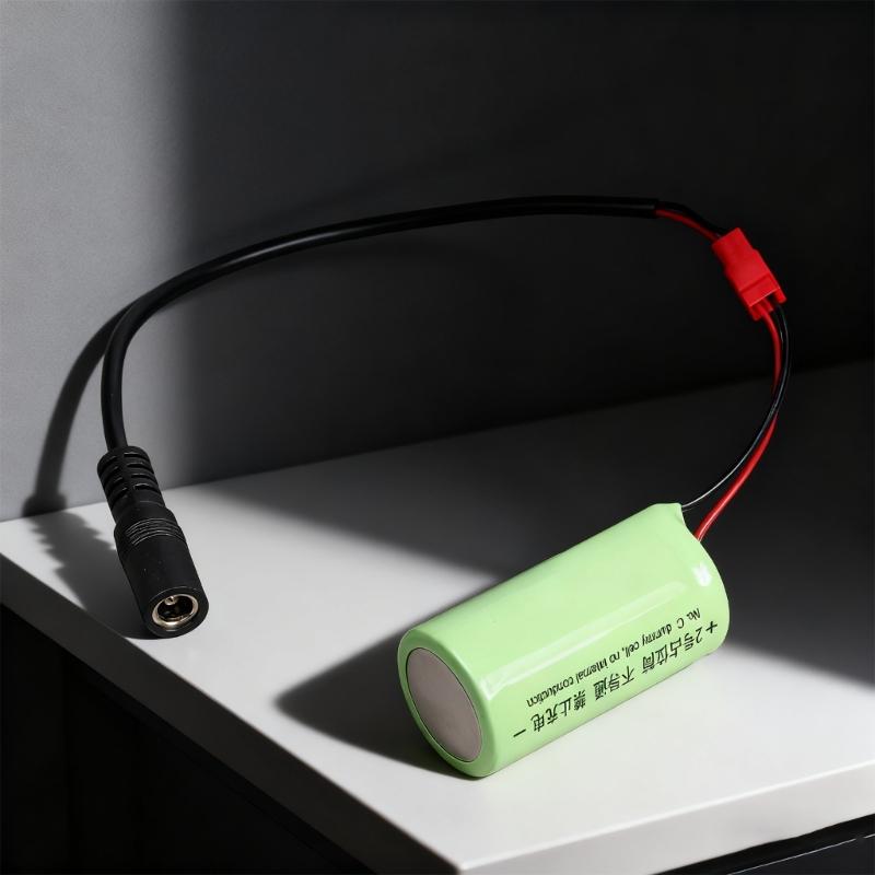 LR14 C Type Dummy Battery 0V Output With 5.5x2.5mm 5.5x2.1mm Input Jacks For DIY Electronic Device Power Supply None Conductives Design