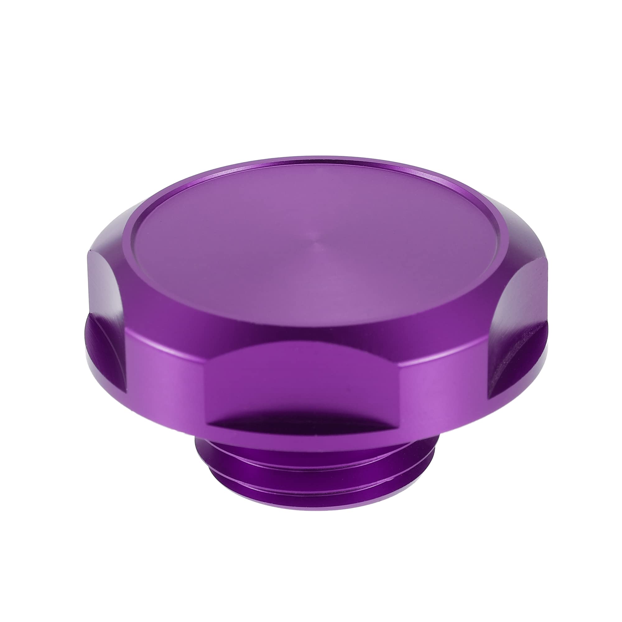 

A ABSOPRO Car Filler Cap Engine Retrofit Tank Cover for Most Models Aluminum Alloy Purple фиолетовый