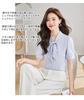 Bowtie Blouse for Long Short Loose Everyday Summer Short Sleeve [billevan] Women, Shirt, Sleeve, Sleeve, Chiffon, Ribbon, Bowtie, Refreshing, Top,
