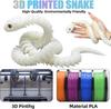 3D Printed Articulated Snake Figure Toys Flexible Fidget Toy Realistic Slithering Design Model Ornaments Creative Funny Gift