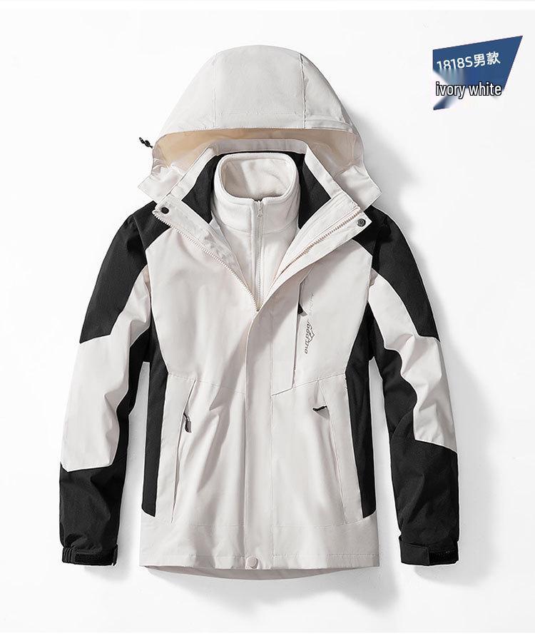 Women's 3-in-1 Waterproof, Breathable, Fleece-lined Mountaineering Suit for Autumn/Winter