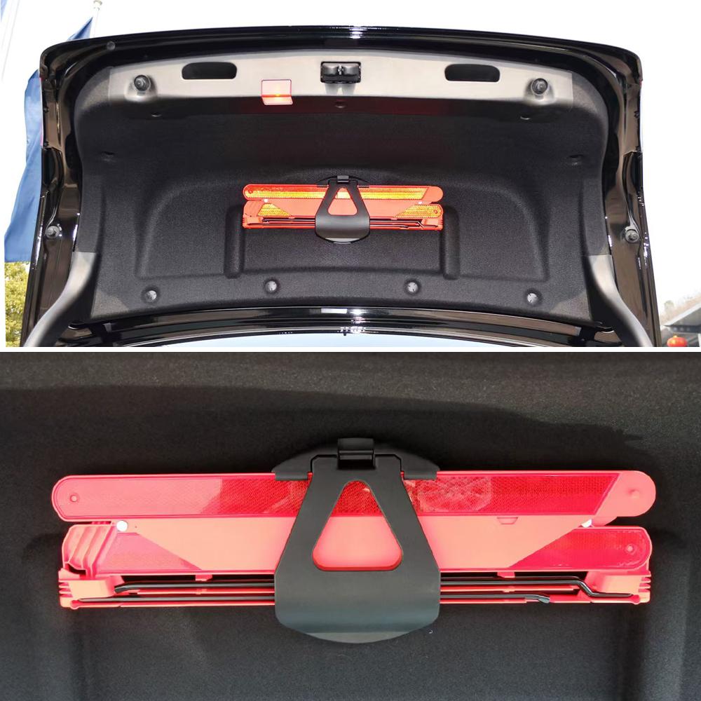 Car Trunk Emergency Bracket Fixing Warning Triangle Signs Holder Support For BENZ C E CLS Class W204 W207 W212 W218 A2048900114