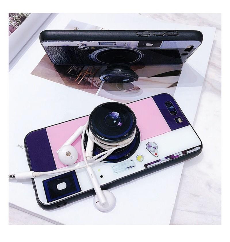 3d Ultra Thin Old Vintage Styles Case Camera Stand Case For Iphone Plus X876