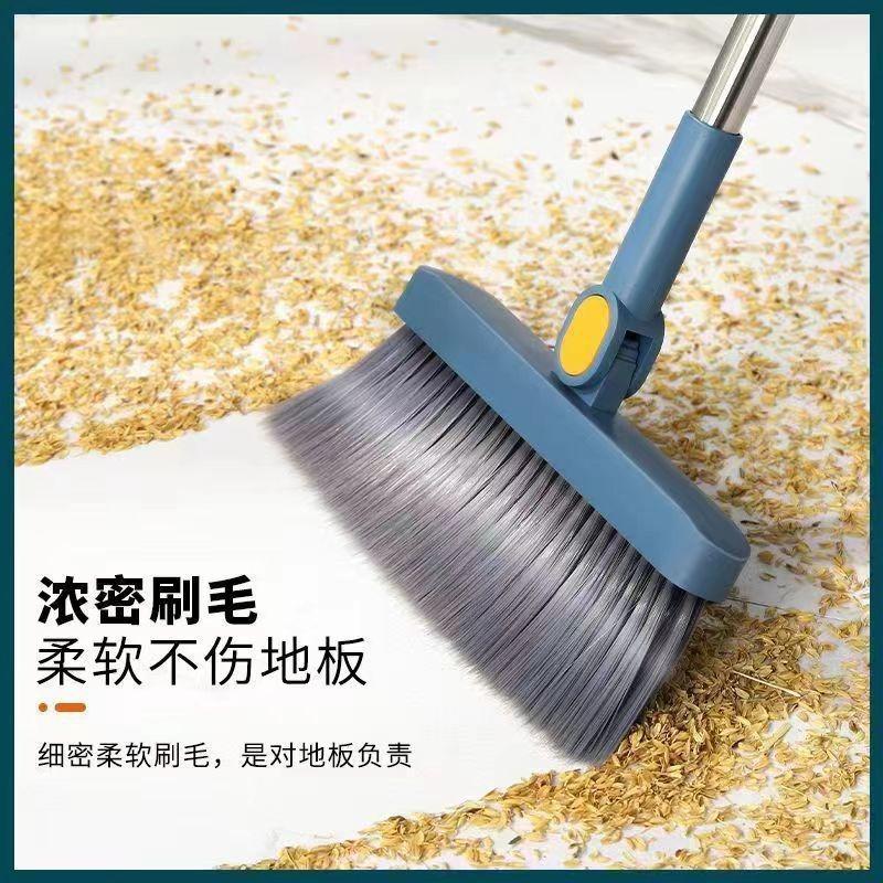 Folding Broom Dustpan Set, Household Enlarged Thickened Broom, Broom, Garbage Shovel, Broom Dustpan Set