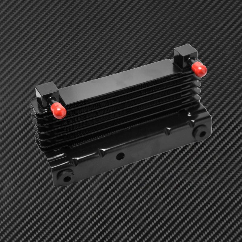Motorcycle Oil Cooler Radiator Water Tank For Harley Touring Street Glide Road King Road Glide FLHR FLHTC 09-11 12 13 14 15 16