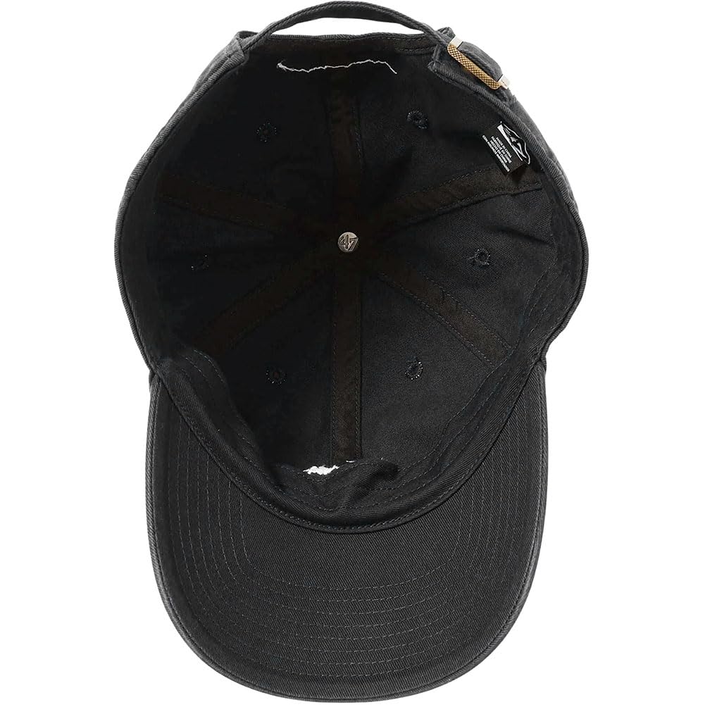 NANGA 47 COTTON CAP Collaboration Cap, Black, Outdoor, Streetwear, Unisex, Forty Seven 2025