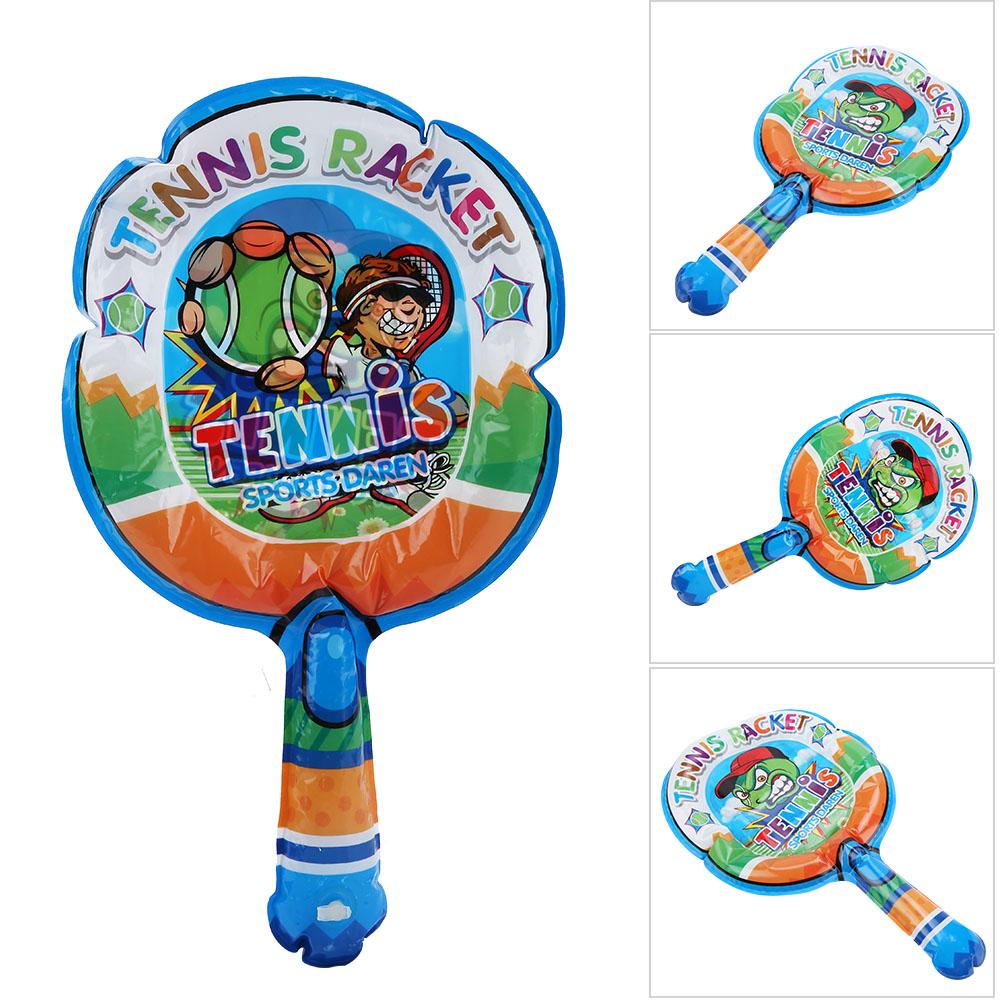 2 Pezzi Racchetta da Badminton Gonfiabile Leggera per Bambini Giocattolo Sportivo   1 Pezzo Pallina Gonfiabile