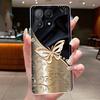 Phone Case For Xiaomi POCO X6 PRO 5G/Redmi K70E Fundas Capa Butterfly Bow Protective Casing Transparent Soft Silicone TPU Cover