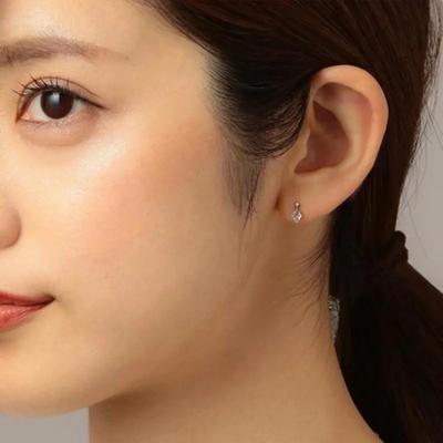 Mini Earrings Simple  Cold Style  Exquisite and Versatile Temperament Geometric Earrings