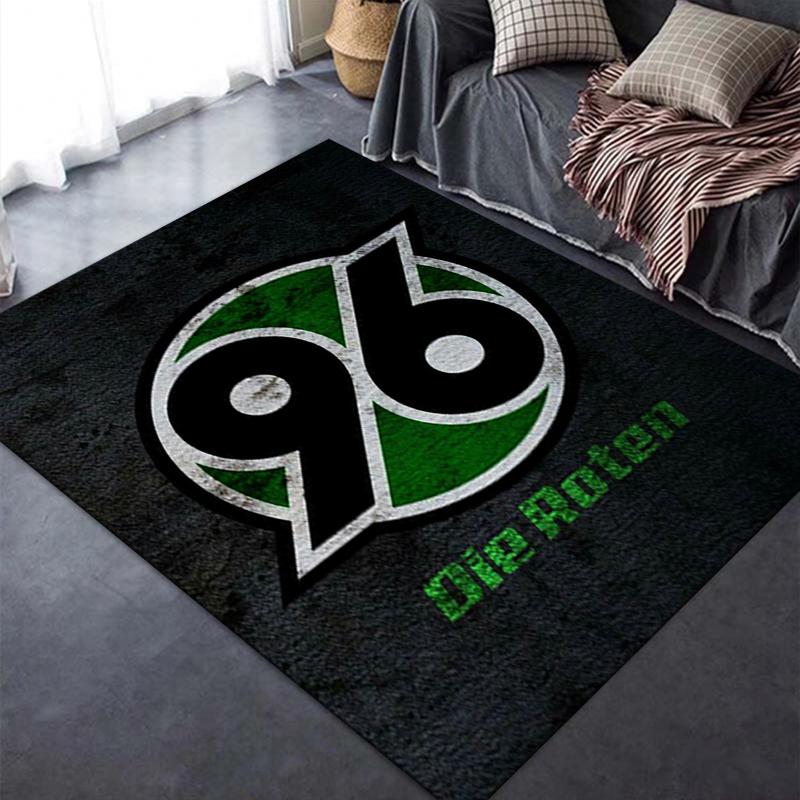2025 Nový koberec Hannover 96 pro obývací pokoj, ložnici, domácí dekoraci pohovky, dětskou hru, protiskluzová podložka na podlahu 58