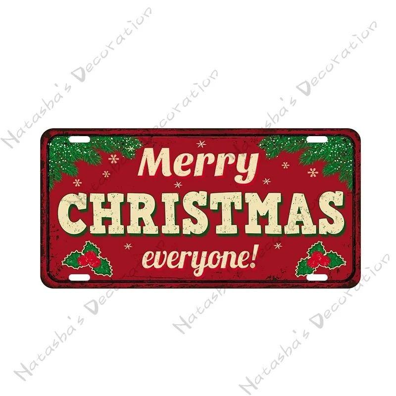 Souvenir Metal License Plate, Custom Auto Sign 15x30cm