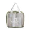 Cosmetic Storage Bag High Capacity Waterproof Frosted Toiletry Cosmetic Bag Travel Supplies