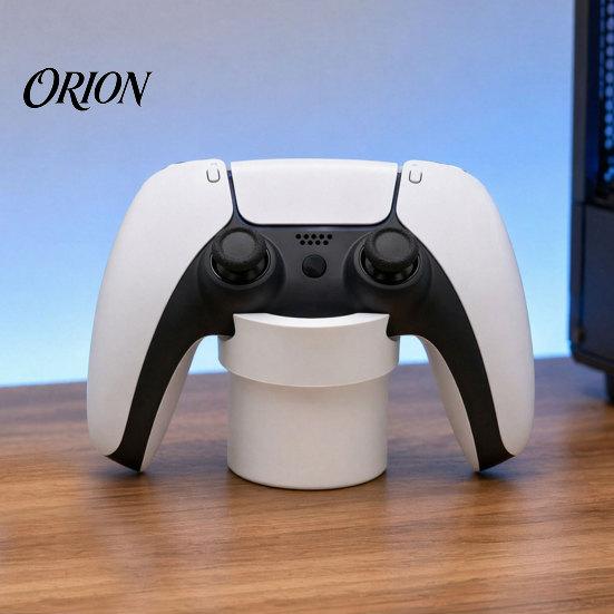 Gamepad Slot Organizer Game Pad Slot, Cylindrical Shape Console Handle Controller Display Stand Holder, 3D Printed Smooth Edges Non-slip Holder Gaming